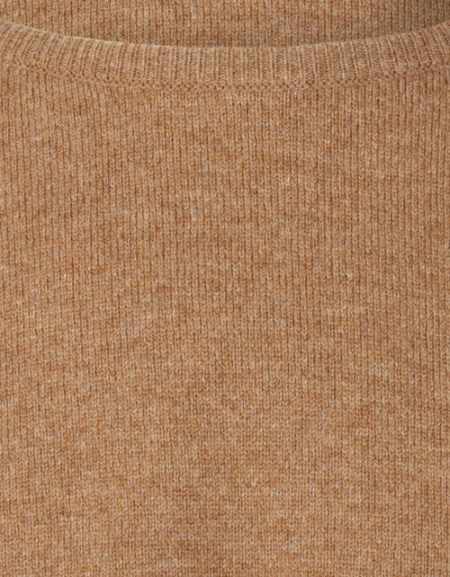 William Lockie Rundhalspullover aus Lammwolle | Driftwood