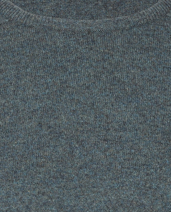 William Lockie Ronde Hals Lamswol Pullover | Moorland