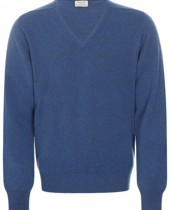 William Lockie V-Ausschnitt-Pullover aus Lammwolle | Hurricane