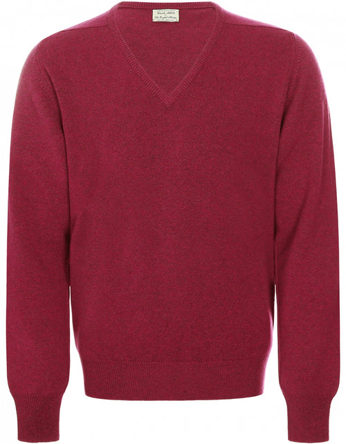 William Lockie V-Ausschnitt-Pullover aus Lammwolle | Roship