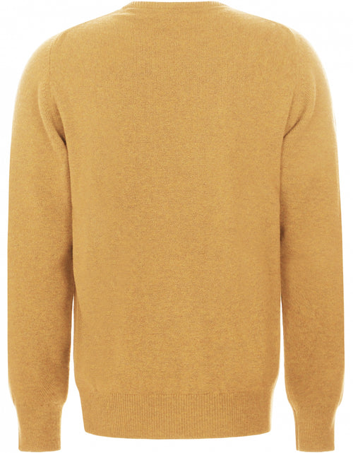 William Lockie V-Ausschnitt-Pullover aus Lammwolle | Erntegold