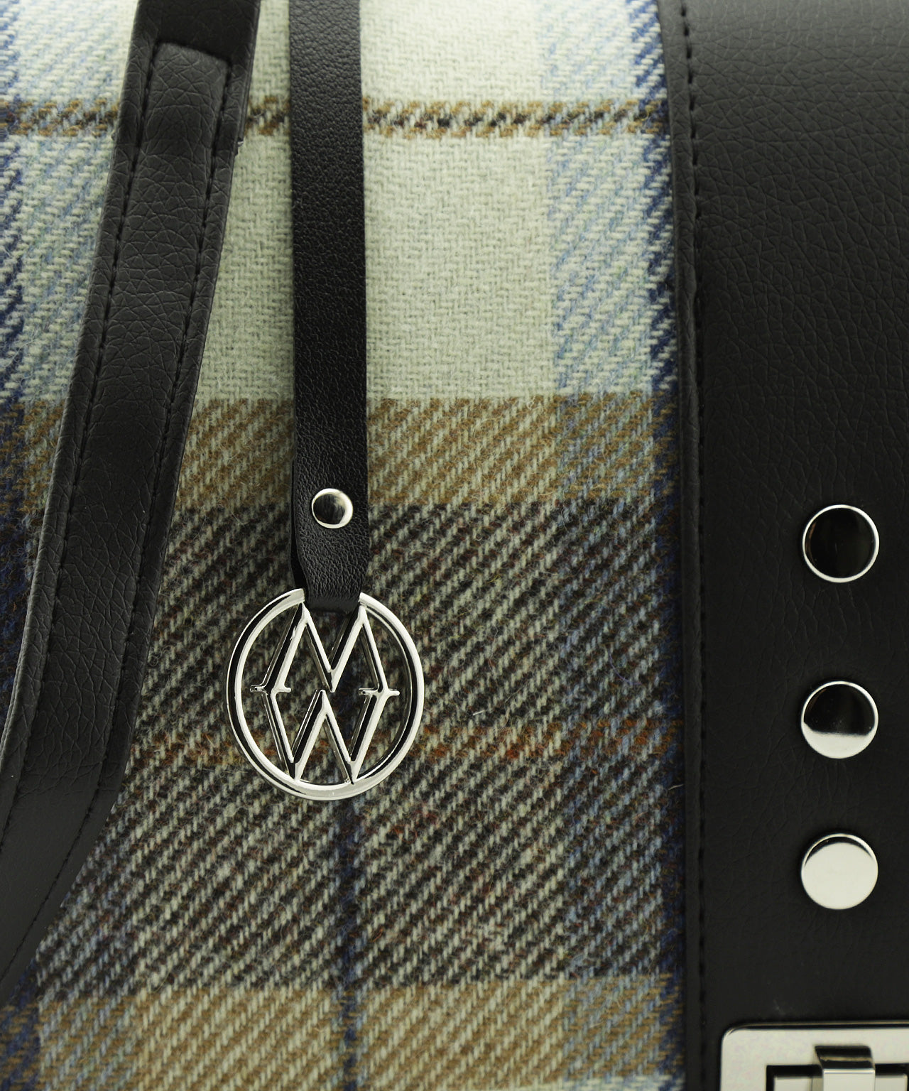 Tas Fiona | Blauw Ruit