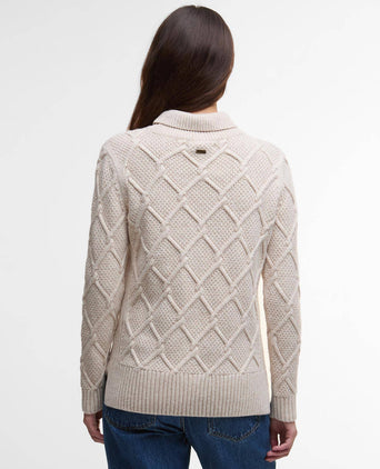 Barbour Burne Coltrui Dames | Beige