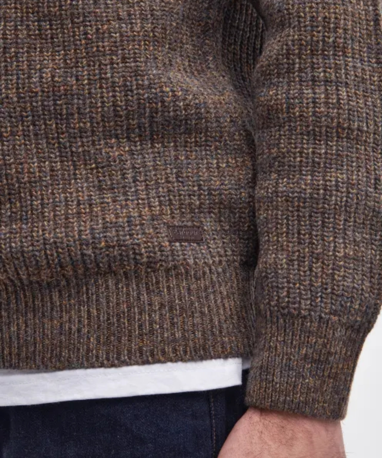 Barbour Horseford Rundhalsausschnitt | Braun