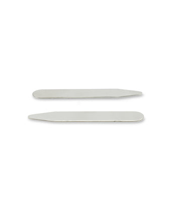 Klassieke boord baleinen | Grijs