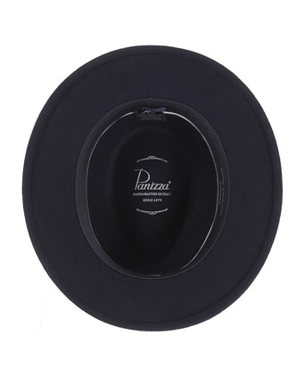 Sportieve Italiaanse Hoed Wolvilt | Navy Blauw