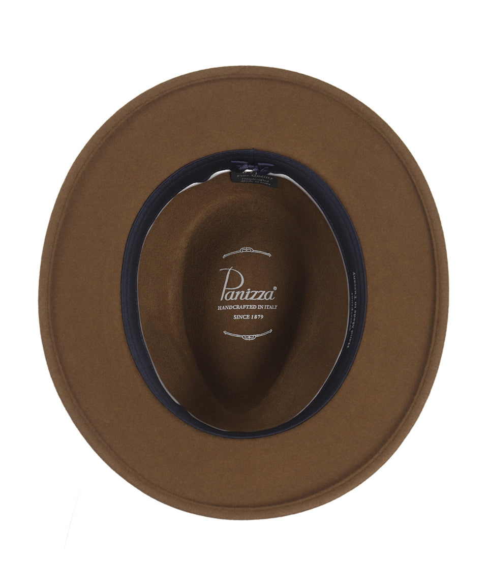 Hoed Panizza Wol | Bruin