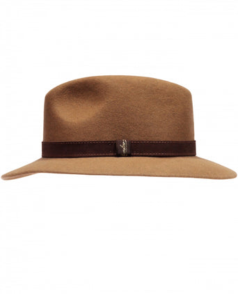 Moderne Lichtgewicht Italiaanse Hoed | Bruin