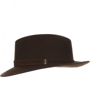 Moderne Lichtgewicht Italiaanse Hoed | Bruin