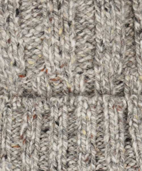 Grof Gebreide Ierse Muts | Bruin