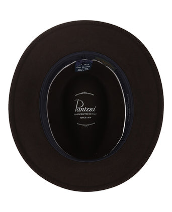 Sportieve Italiaanse Hoed Haarvilt | Bruin