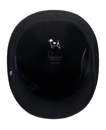 Italiaanse Blocked Cap | Zwart