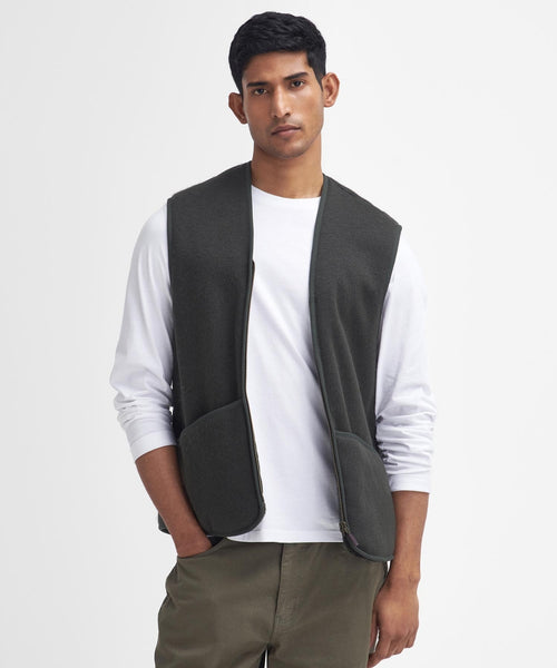 Warm Pile Liner bodywarmer | Groen