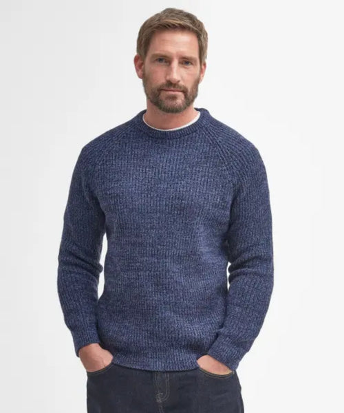 Barbour Horseford Crew Neck | Navy Blauw