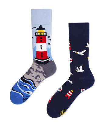 Herrensocken aus bedrucktem Baumwollmischgewebe | Design