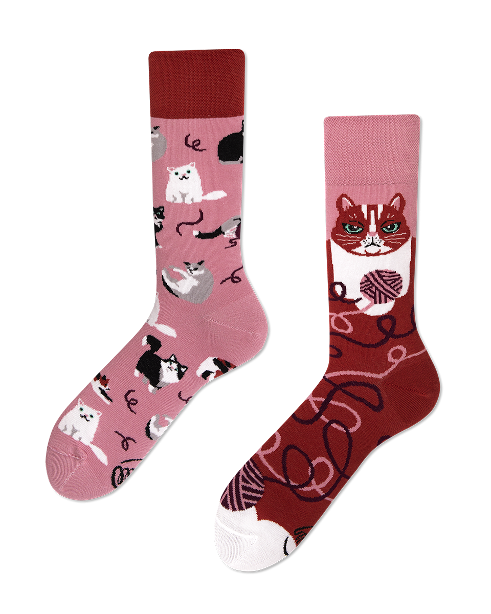 Herrensocken aus bedrucktem Baumwollmischgewebe | Design