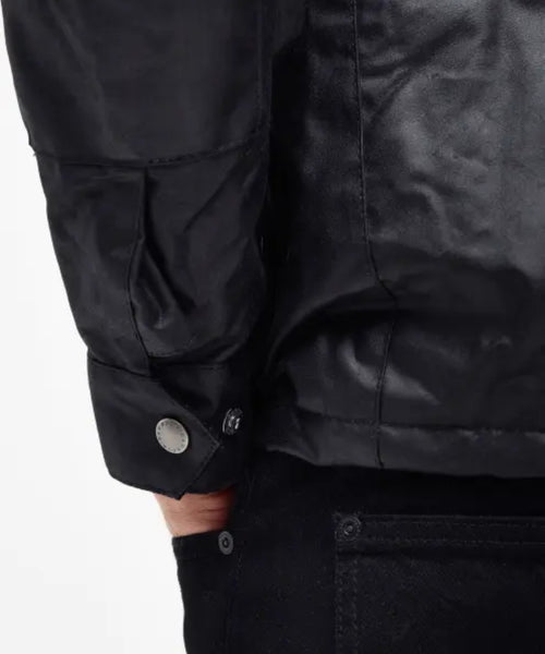 Barbour Intl. Duke Wax Jacket | Zwart