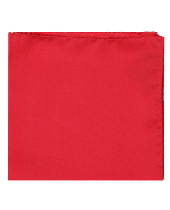 Pochet Zijden Uni | Rood