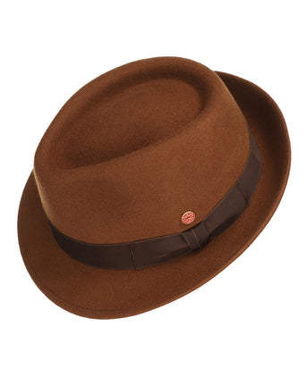 Trilby Hoed Troy | Bruin