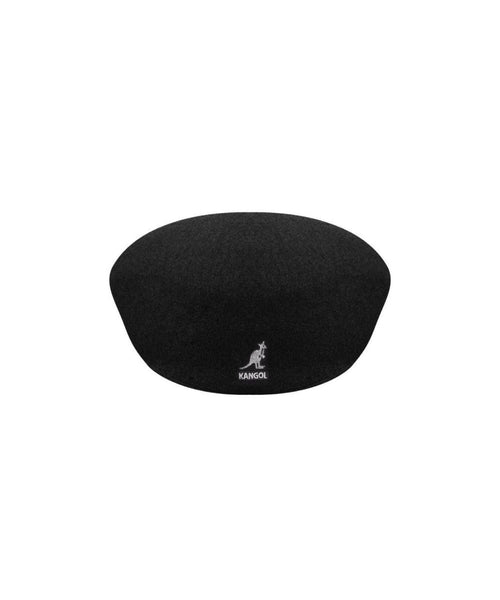 Kangol Cap 504 Wolle | Schwarz
