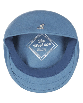 Kangol Cap 504 wol | Denim Blauw
