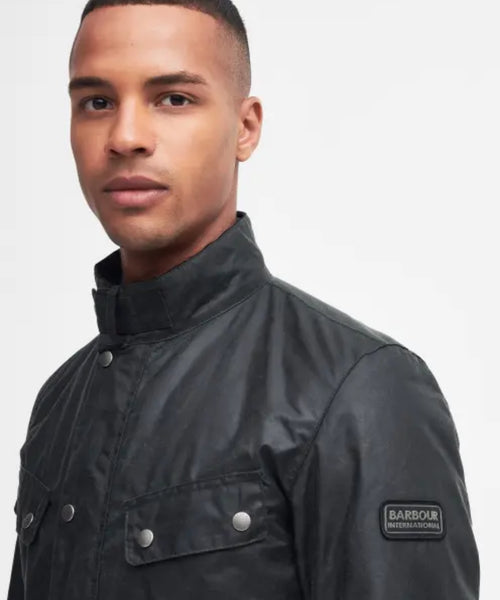Barbour Intl. Duke Wax Jacket | Groen