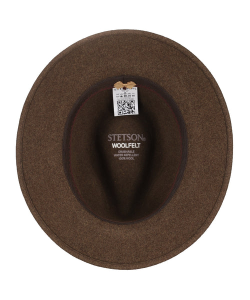 Hoed traveller | Mahoni Bruin