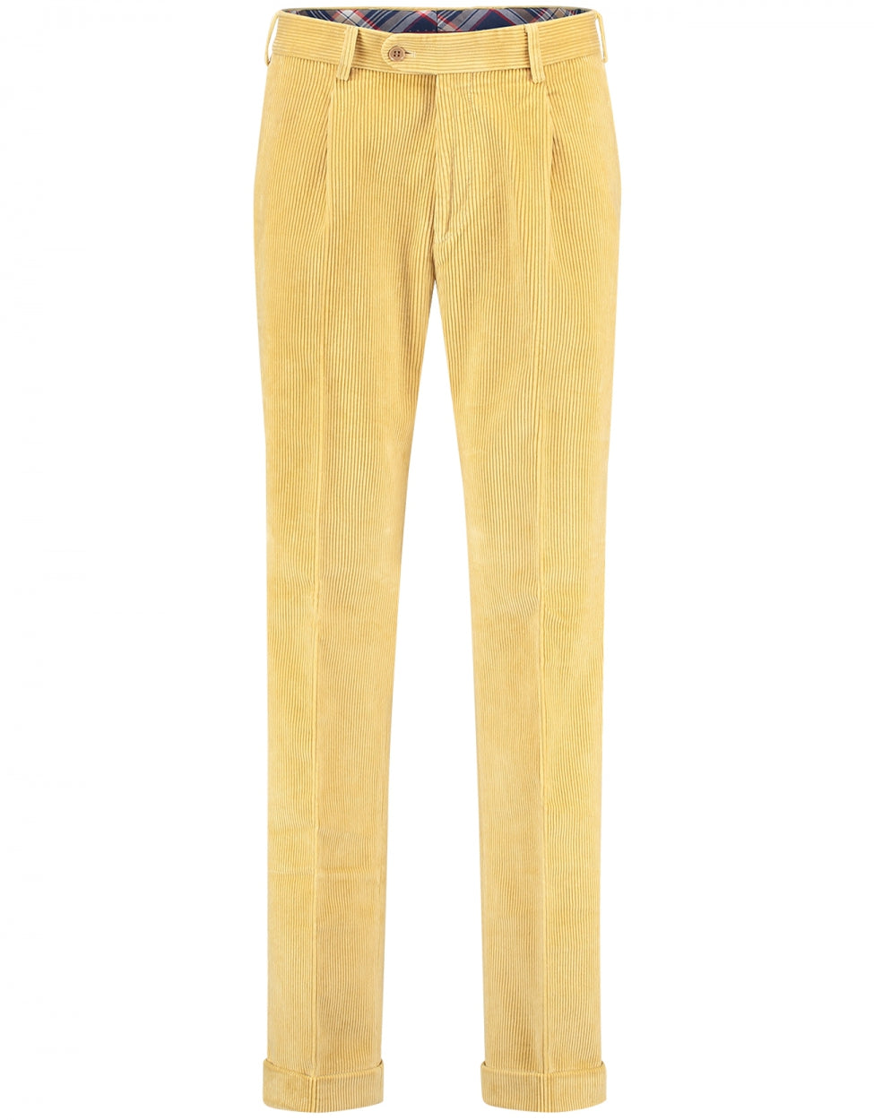 Cordhose mit breitem Rippenmuster | Braun