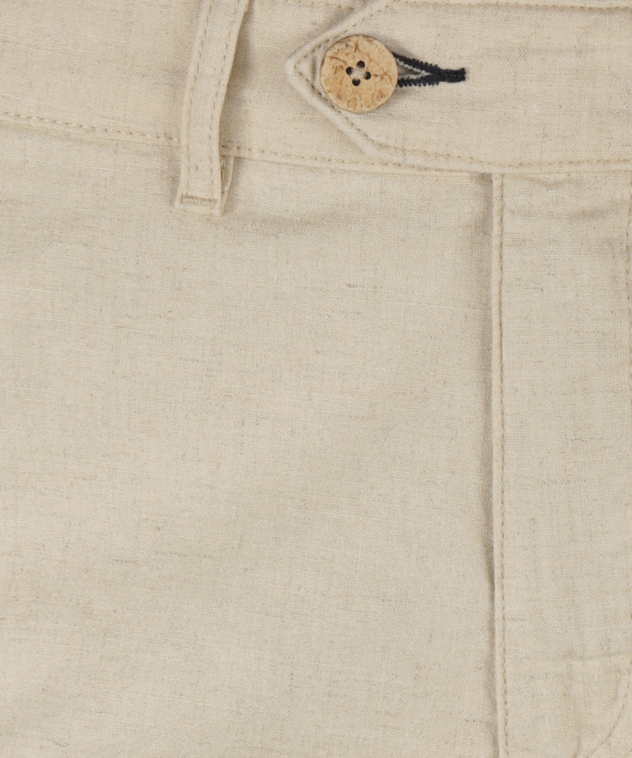 Linnen Katoen Chino Derby | Licht Beige