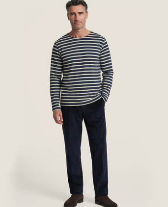 Meridien Modern Sweater | Blau