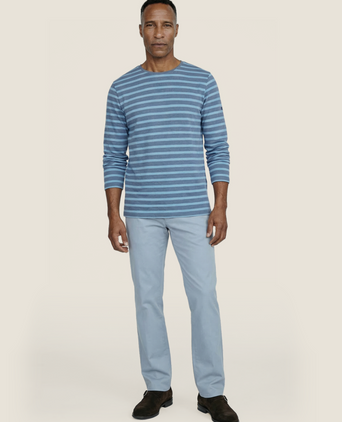 Meridien Modern Sweater | Blau