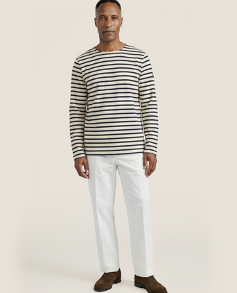 Meridien Moderner Pullover | Weiß