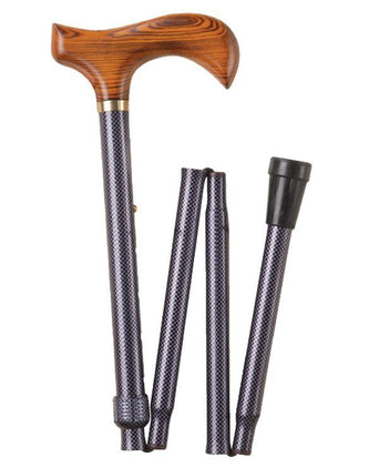 Opvouwbare Wandelstok | Black Check