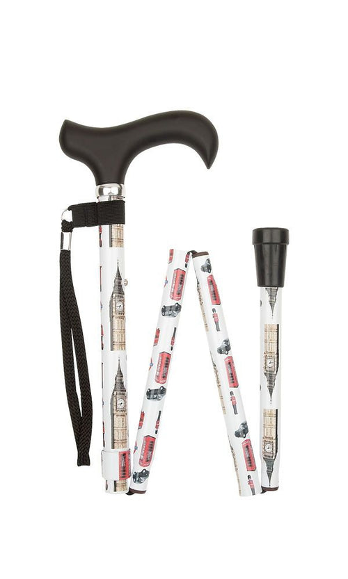 Faltbarer Gehstock | London