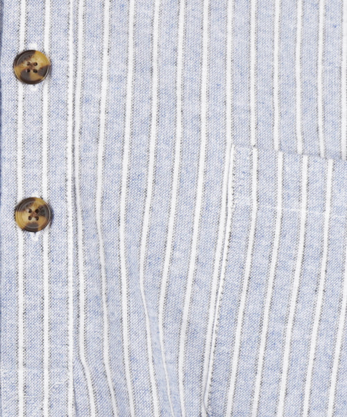 Nachthemd Klassiek flannel | Blauw