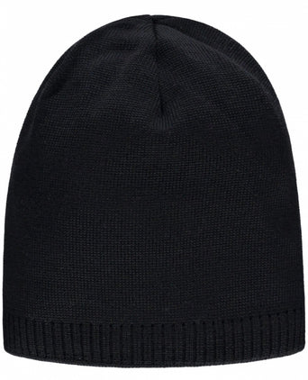 Wollen Beanie | Zwart