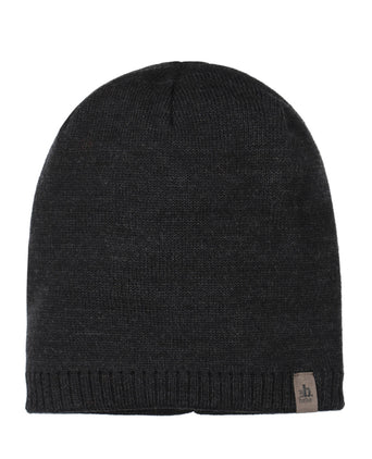 Wollen Beanie | Antraciet Grijs