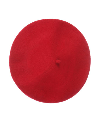 Wollen Baret | Bordeaux Rood