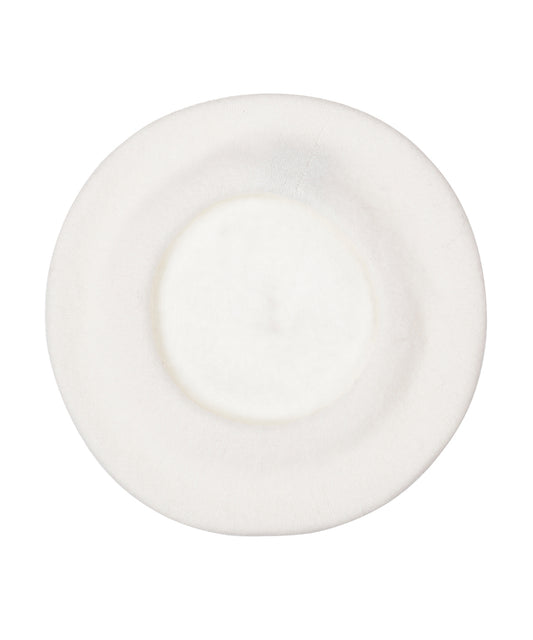 Wool Beret | White