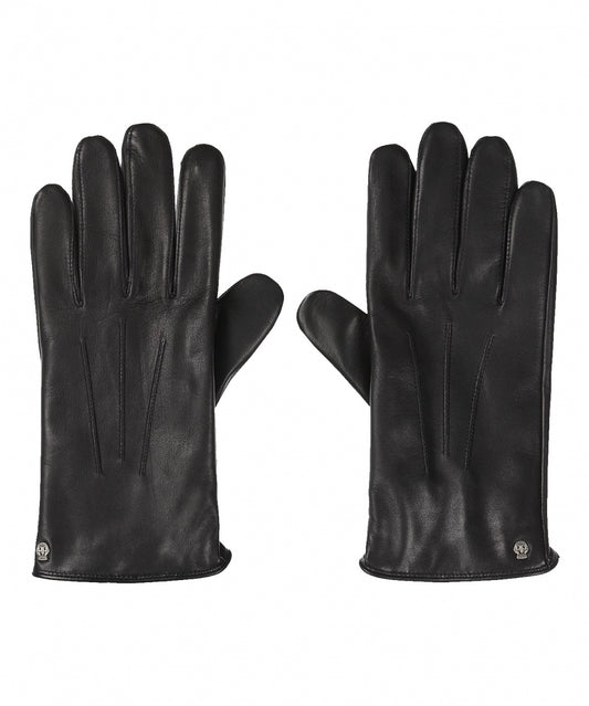 Handschuh aus weichem Nappaleder | Schwarz