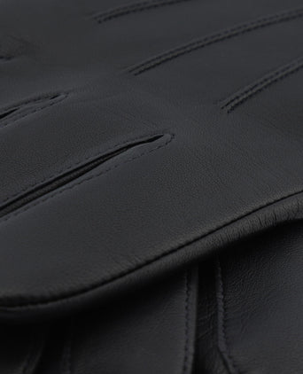 Soepele Nappa Leren Handschoen | Navy Blauw