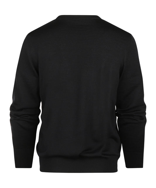 Maerz crew neck sweater | Black
