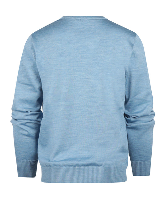 Maerz round neck sweater | Blue
