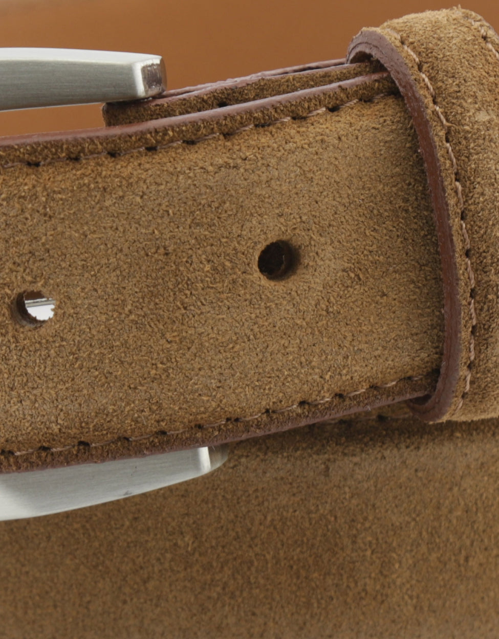 Suede Riem | Cognac