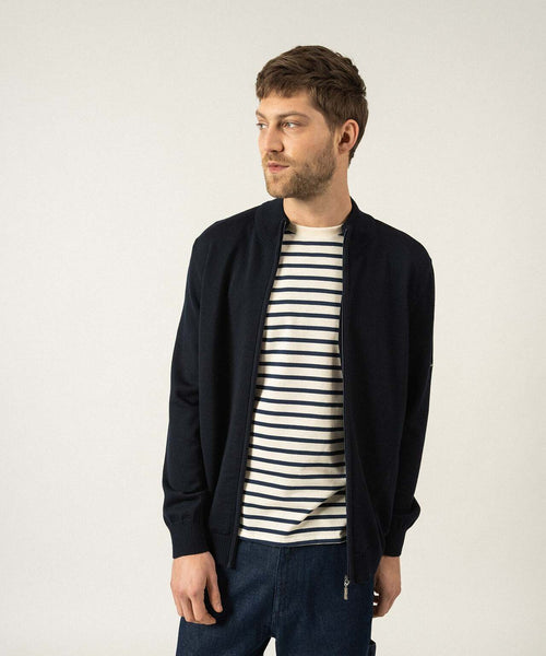 Rits Vest Colorado | Navy Blauw