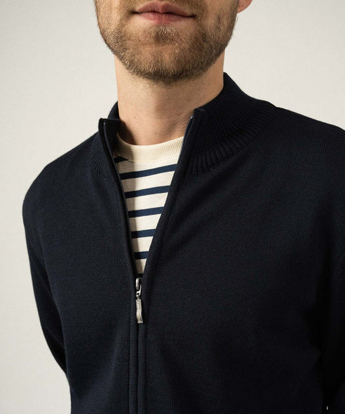 Rits Vest Colorado | Navy Blauw