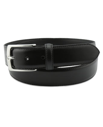 Leren riem | Zwart