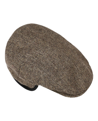Wigens Tweed Cap | Bruin