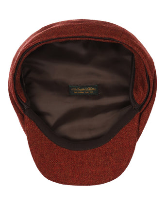 Wigens Tweed Cap | Rood