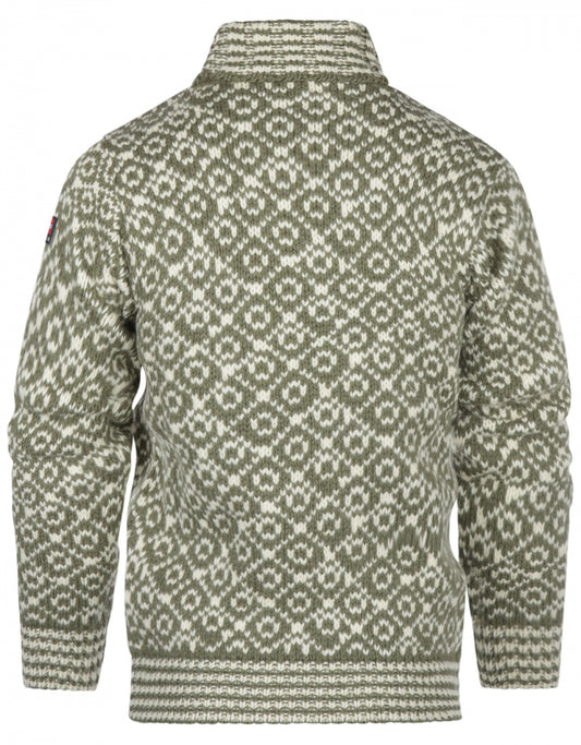 Rollkragenpullover Svalbard | Grün